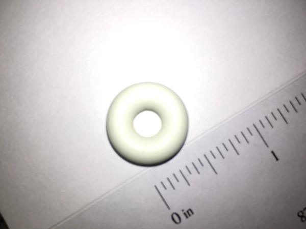 White Rubber Ring 3/16"