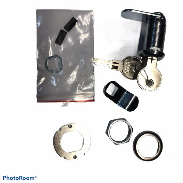 Lock and Cam Single Bitted 1-1/8" Barrel with 2 Keys 8025