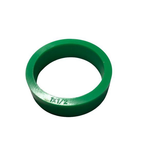 PerfectPlay™ Silicone Flipper Rings 1-1/2" x 1/2" GREEN