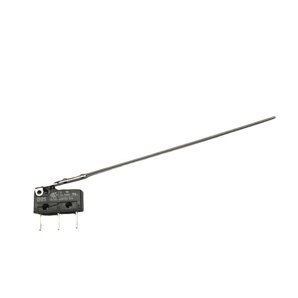 Generic Microswitch with 4" Wire Arm - bend to Suit