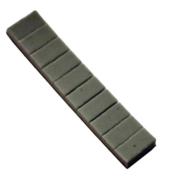 Grey Target Foam Pad - strip of 10