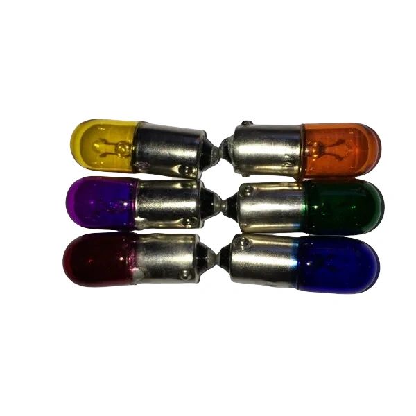 #44 6V Coloured Lamp Single - Choose Colour