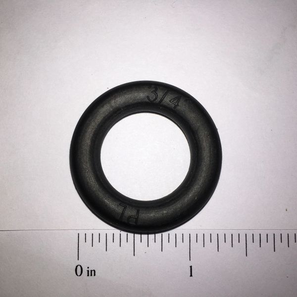 Black Rubber Ring 3/4"