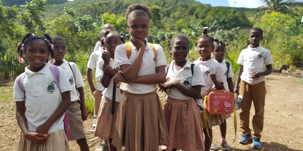 Children in Haiti need better access to education,  schools, teachers,​ and uniforms.