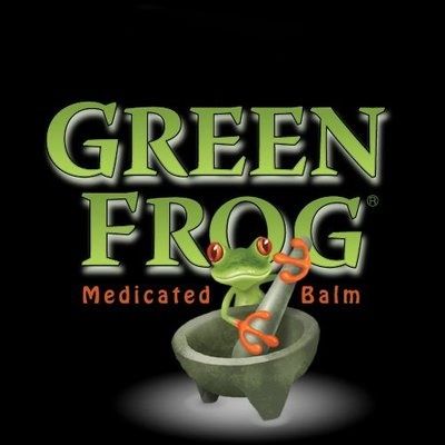 green frog balm