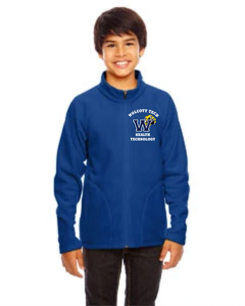 HEALTH TECH Team 365 Youth Campus Microfleece Jacket