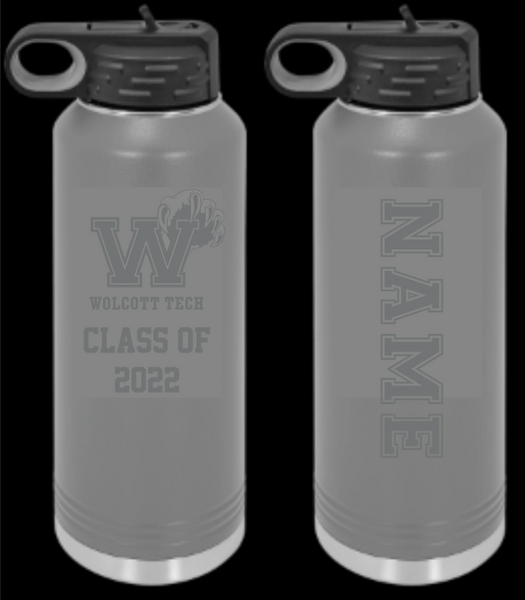 40 oz. Dark Gray Polar Camel Water Bottle