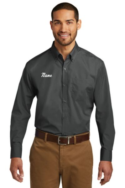 Men's Long Sleeve Front of House Poplin Shirt