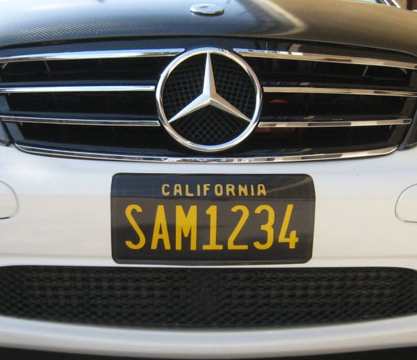 2. Legacy License Plate Wrap