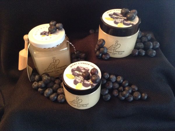 Blueberry Thrill/Face & Body Sugar Scrub/4oz.