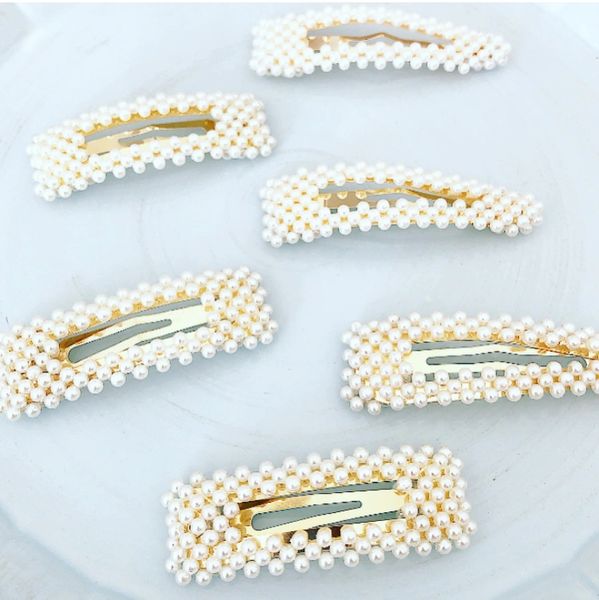 Trend: Pearl barrettes