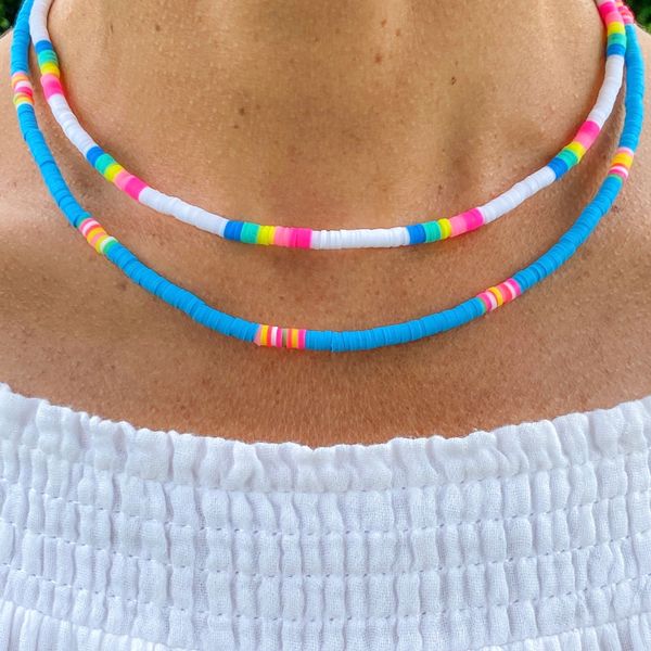 White deals beach necklace