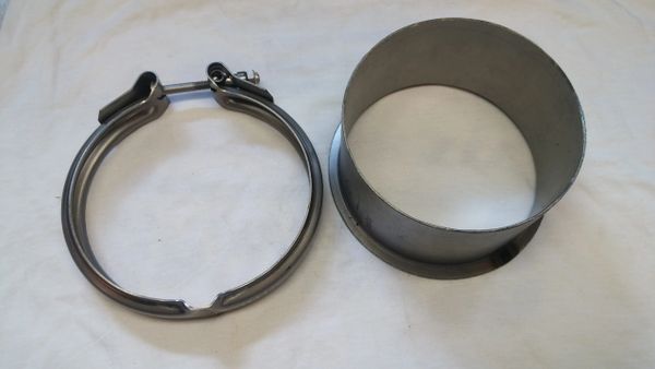S400 T6 Downpipe Flange and Clamp