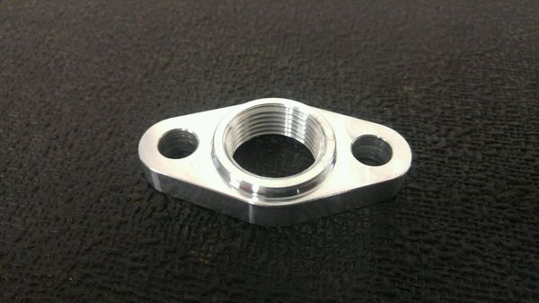 Billet Oil Drain Flange 3/4" NPT