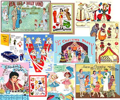 1147 FREE ARTICLE: History of Paper Dolls by Judy M Johnson