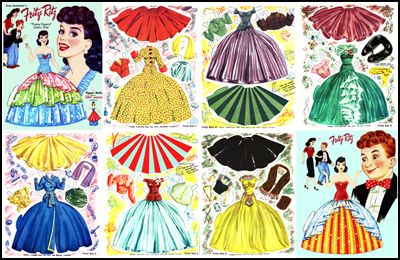 #0365 Fritzi Ritz 1951 Paper Doll
