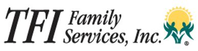 Logo of TFI family services - who we partner with in support of foster families
