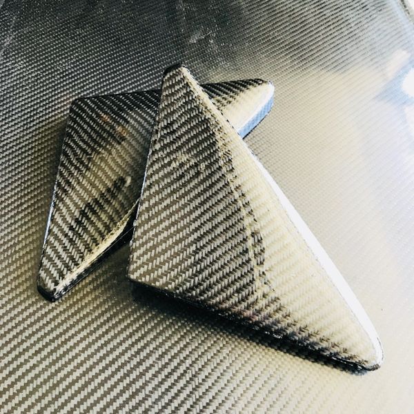 96-00 Civic Carbon Fiber mirror block off