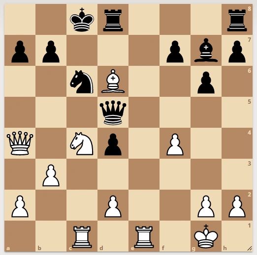 Mate in 2 Moves, Black to Play