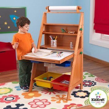 Kids best sale easel desk