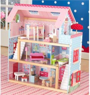 Kidkraft chelsea cheap dollhouse with furniture