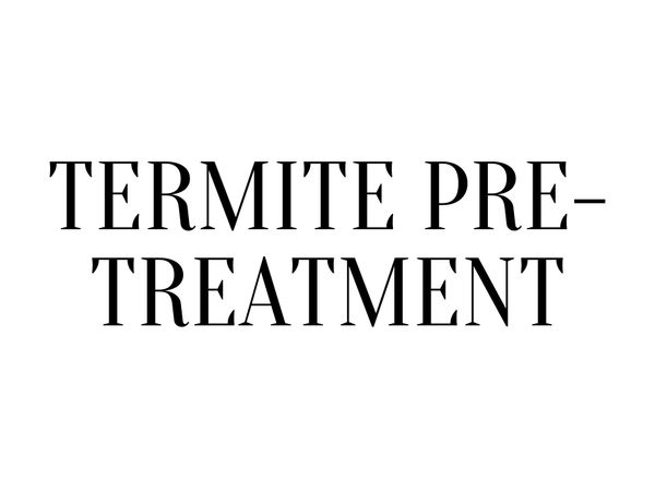 termite pretreatment
Precision Pest and Termite Inc. 
252-482-2847