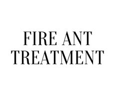 Fire Ant Treatment
Precision Pest and Termite Inc. 
252-482-2847
