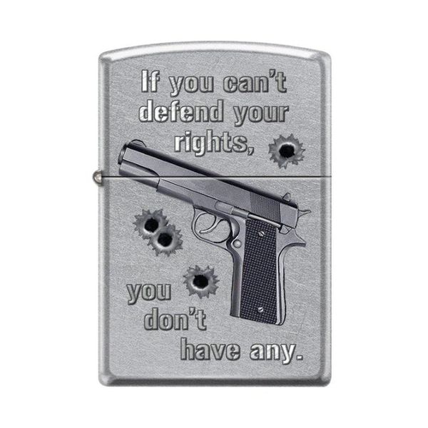 Zippo If you can't defend your rights