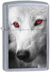 wolf with red eyes