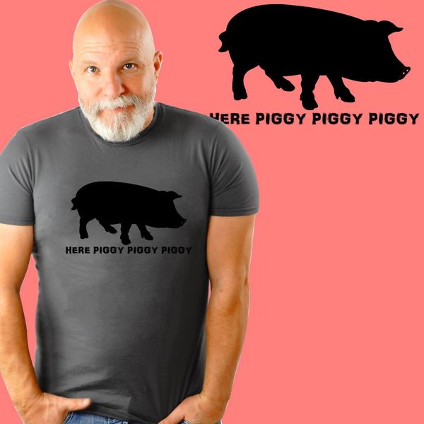 Here Piggy Piggy Piggy Shirt by Beardedshirts.com | BEARDED SHIRTS