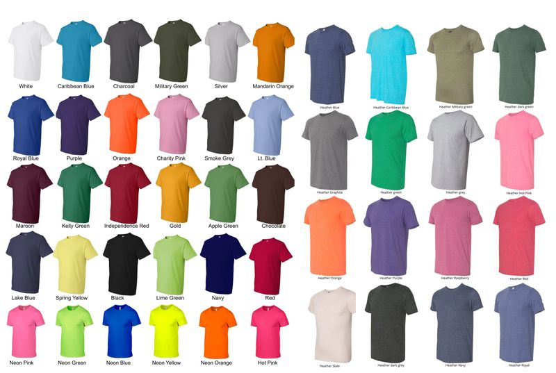 Size Chart & Shirt Colors | BEARDED SHIRTS