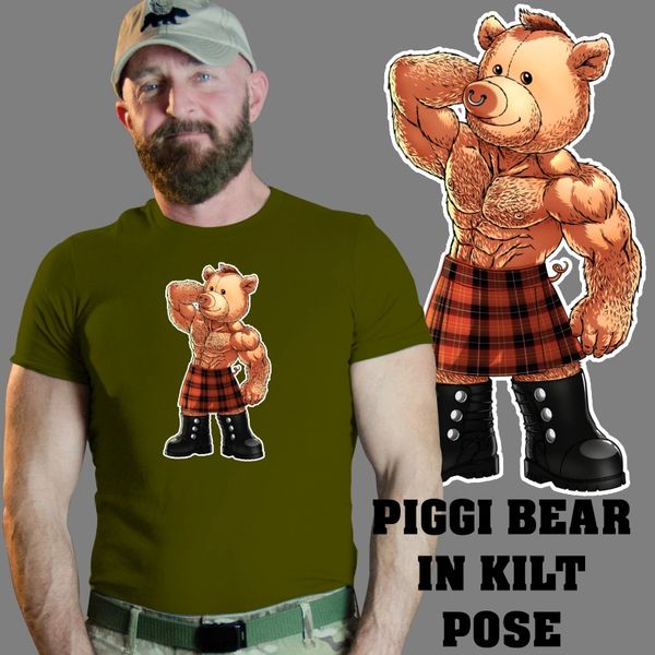 Bear in hot sale a kilt