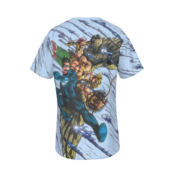 NIGHTWING HAWKMAN BNB COVER ALL-OVER PRINT SHIRT AND TANK TOP | BEARDED ...