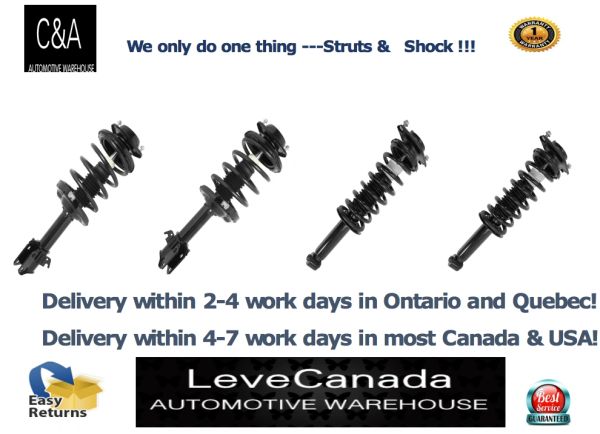 (2) Front +(2)Complete Struts Excl. Limited and Base fit 10-12 Subaru ...