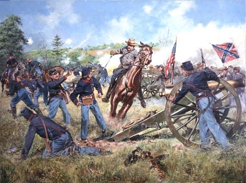 Sword of Virginia - Battle of Second Manassas By Don Troiani