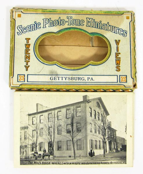 Gettysburg Souvenir Scenic Photo-Tone Miniatures