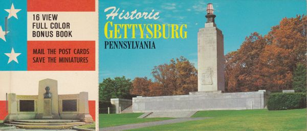 Gettysburg Souvenir Historic Postcards
