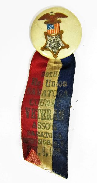 Saratoga County Veteran's Association Ribbon / SOLD