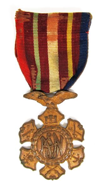 Army & Navy Numbered GAR Medal