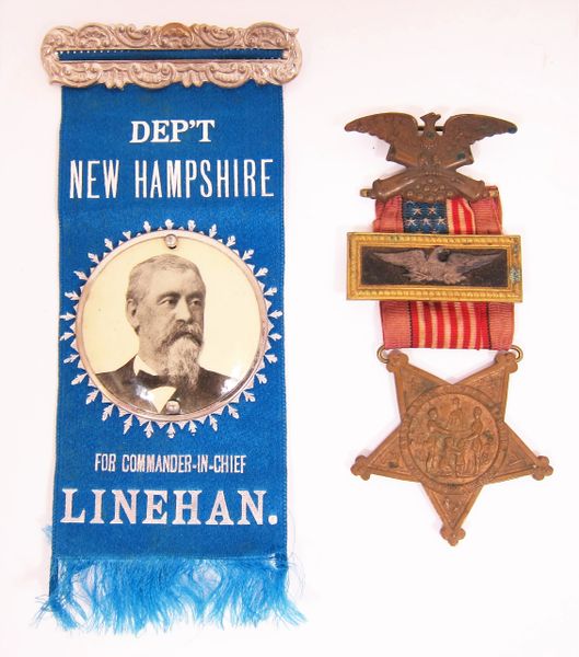 John C. Linehan Department of New Hampshire Medals - SOLD