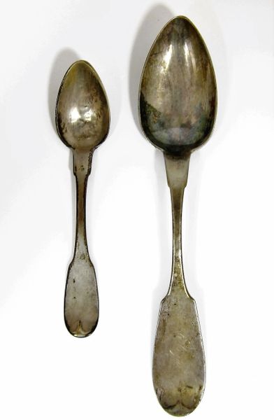 Hyde And Goodrich Sterling Silver Spoons