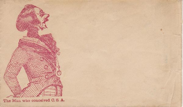 Civil War Patriotic Envelope