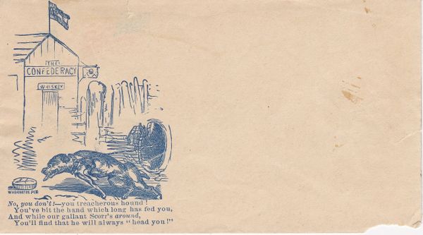 Civil War Patriotic Envelope / Sold