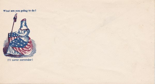 Civil War Patriotic Envelope