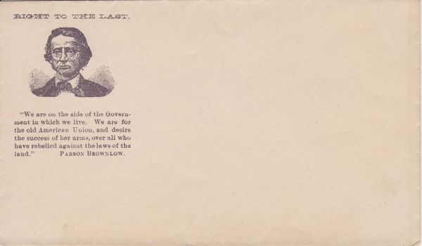 Civil War Patriotic Envelope