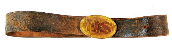 Belt with U.S. Plate / SOLD