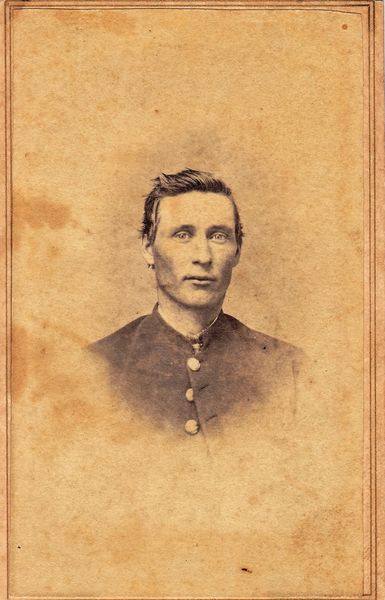 Private Shadrack L. Hagenbaugh, Company F, 7th Regiment, PRVC, Captured At The Wilderness /SOLD