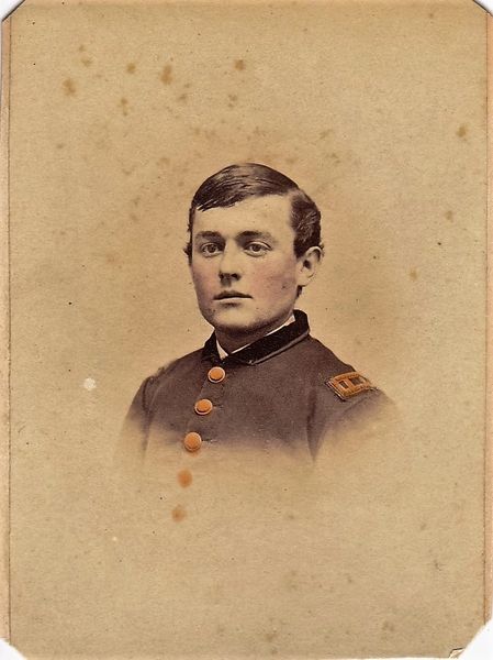 Captain Levi Epler, Company B, 6th Regiment, PRVC Wounded At Wilderness / Sold