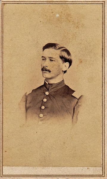 Lieutenant Frank D. Steven, Company I, 12th PRVC, POW, Wounded Fredericksburg / Sold