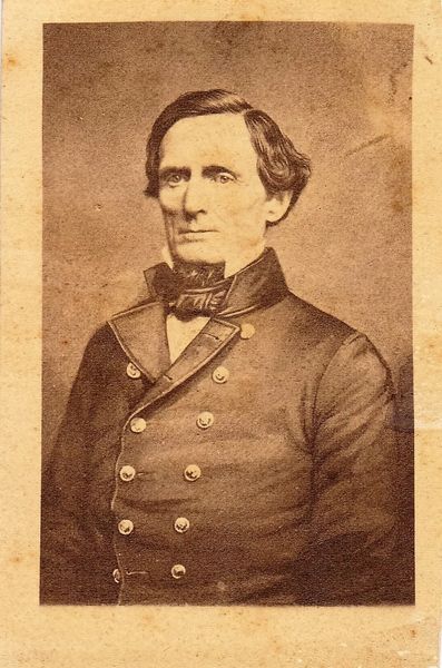 President of the Confederate States Of America Jefferson Davis